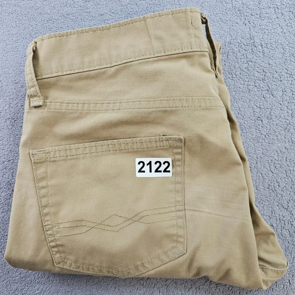 Denizen from Levi's Khaki Pants Mens 30x32 Beige 216 Slim Fit‎ Boho Straight Leg